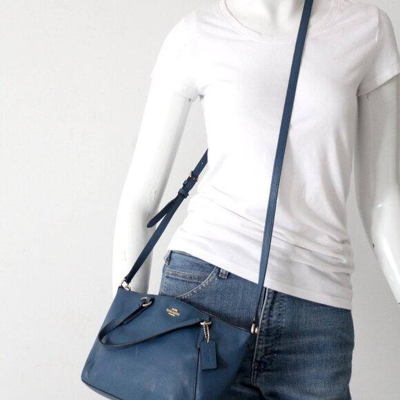 Coach Small Kelsey Satchel Crossbody Bag - Picture 8 of 13